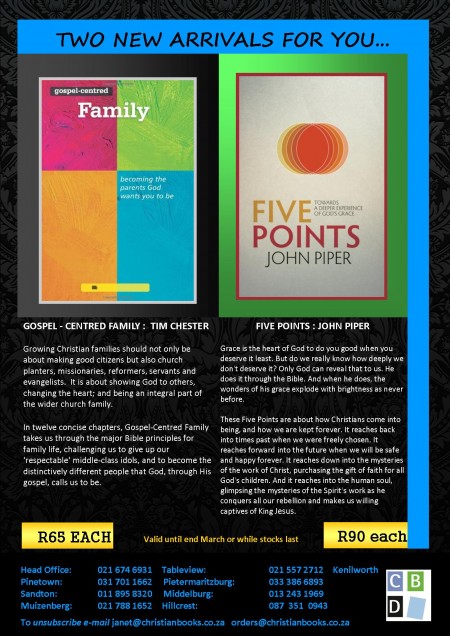 Gospel Centred Family & Five Points March 2014